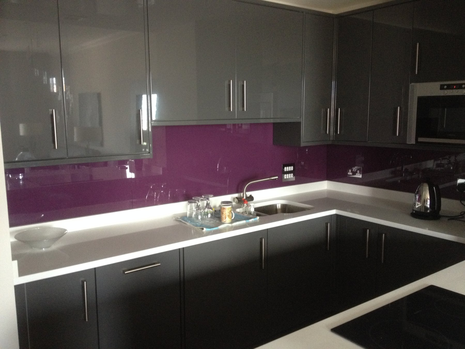 Glass Kitchen Splashbacks